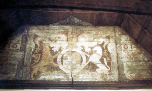 Royal Arms in the Church of St John the Baptist