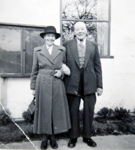 Annie Maud and George Joseph Sutton in later life, after World War II.
