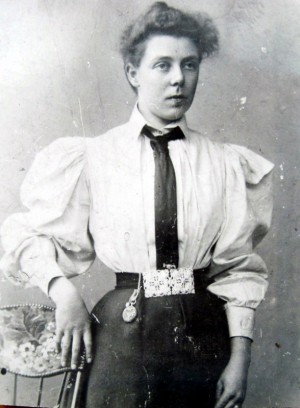 Emily Jane Field as a young woman