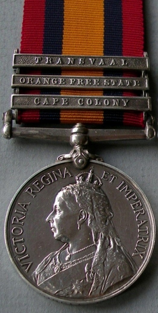 The Queen’s South Africa Medal.