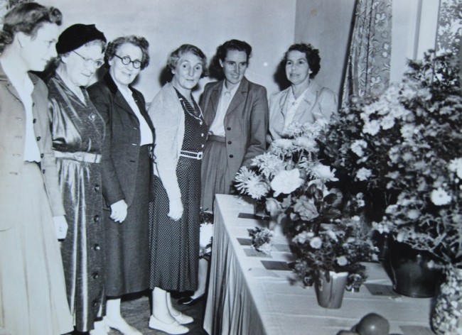 A Flower and Produce Show on 12th September 1953