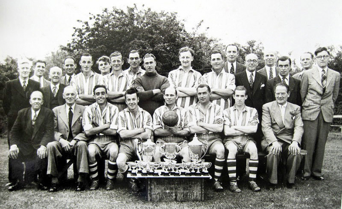 Wickhamford Football Club – 1952/53 Season team