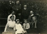 Bessie Sladden with Hubert & family