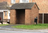 Bus shelter near 2 Birmingham Road
