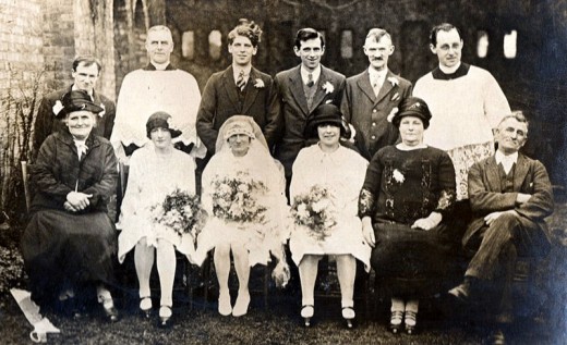 1928 Southern/March wedding