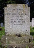 Bertram Jones grave
